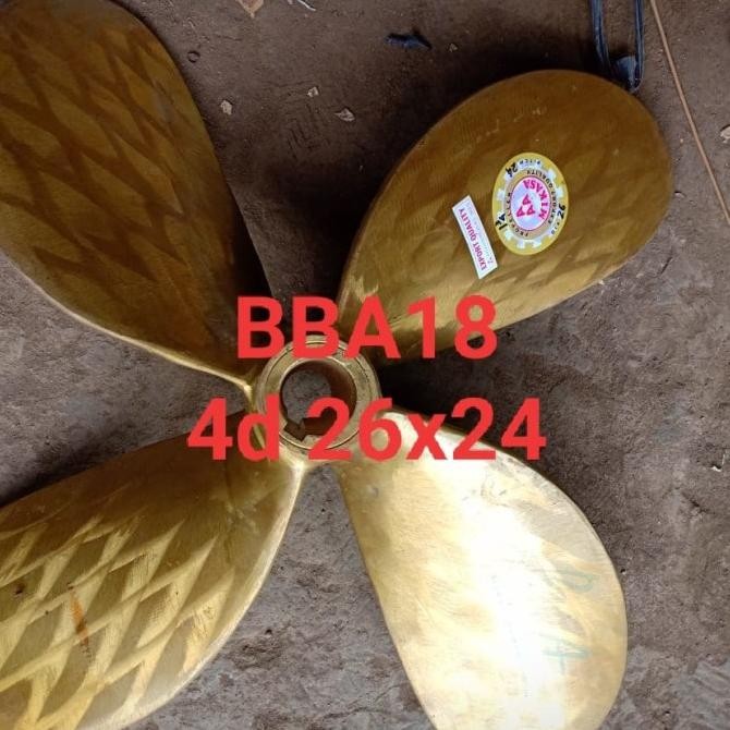 Kipas Kapal MIKASA / Propeller 4d 26x24