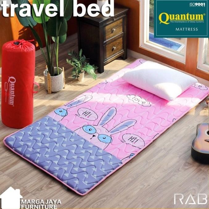 Kasur Lipat Quantum Travel Bed 80 Cm Gulung Lantai Matras