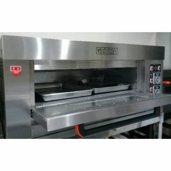 GAS BAKING OVEN GETRA RFL-12SS 1 DECK 2 LOYANG PROMO