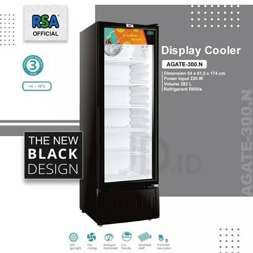 GEA/GETRA/RSA AGATE-300 SHOWCASE COOLER AGATE300 / AGATE 300N