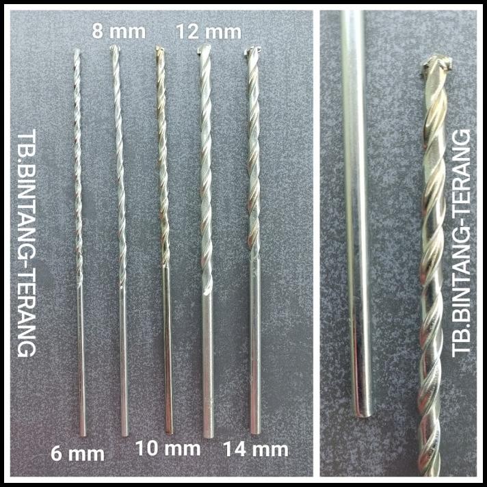 Mata Bor Beton Panjang 30 Cm Long Mansory Drill