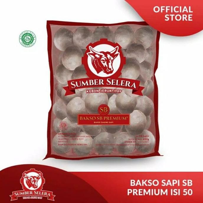 

BAKSO SUMBER SELERA SB PREMIUM 50 PCS