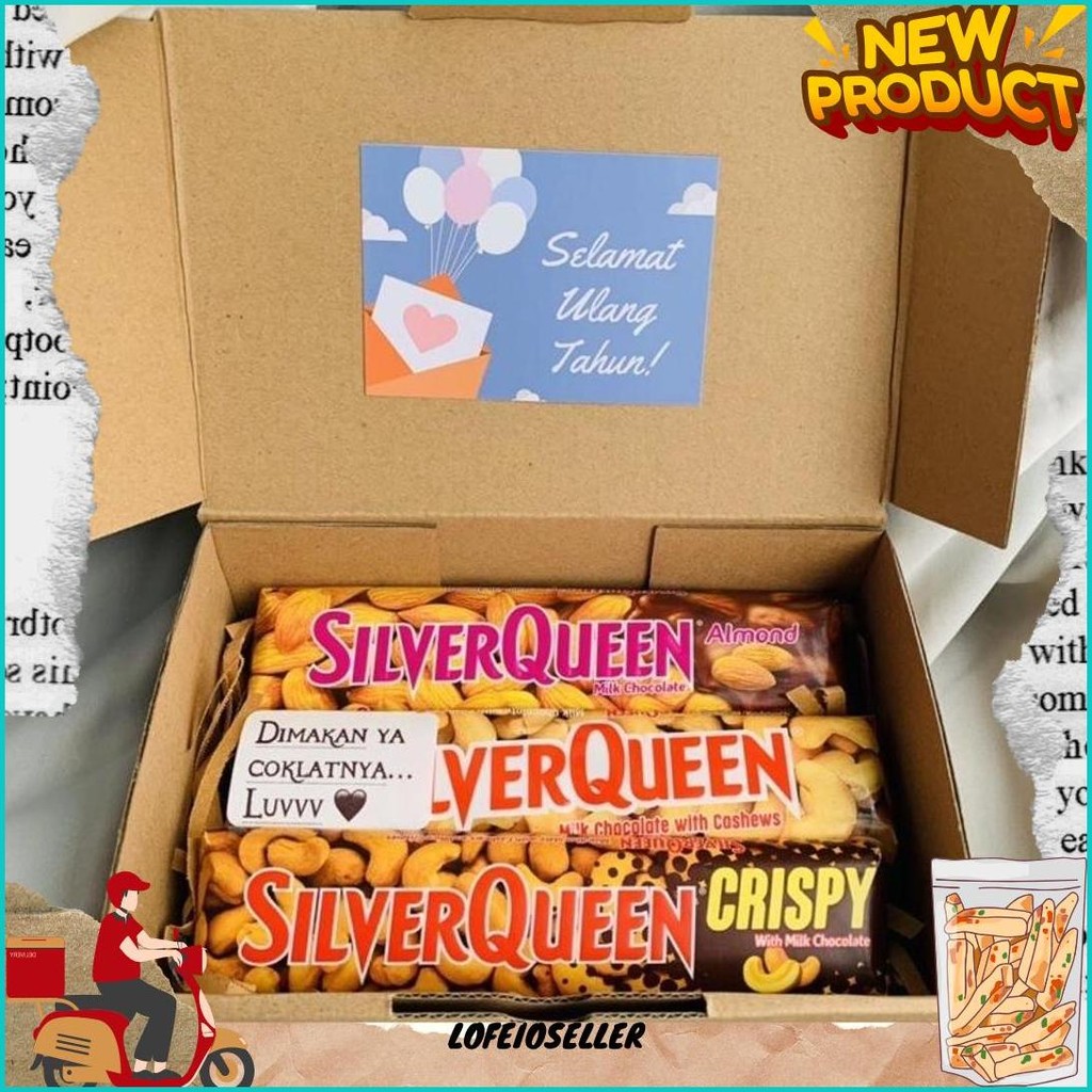 

Kado Hampers Coklat Silverqueen 3 Pcs 62 Gr Untuk Hadiah Valentine Pacar Cewek Cowok Terlaris
