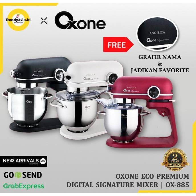 Oxone Digital Signature Mixer Ox-885 Standing Mixer 5.2L Ox885 Series