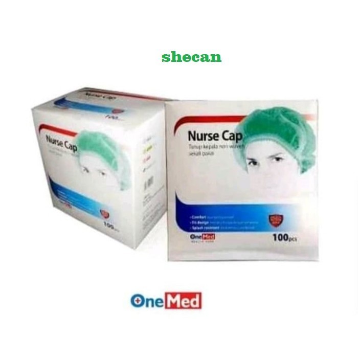 NURSE CAP ONEMED ISI 100 PCS / NURSE CUP ONEMED / HAIR NET