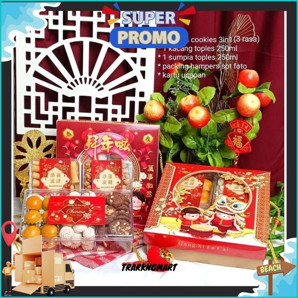 

Parcel Imlek / Hampers Chinese New Year / Hantaran / Hadiah / Kado Gratis Ongkir