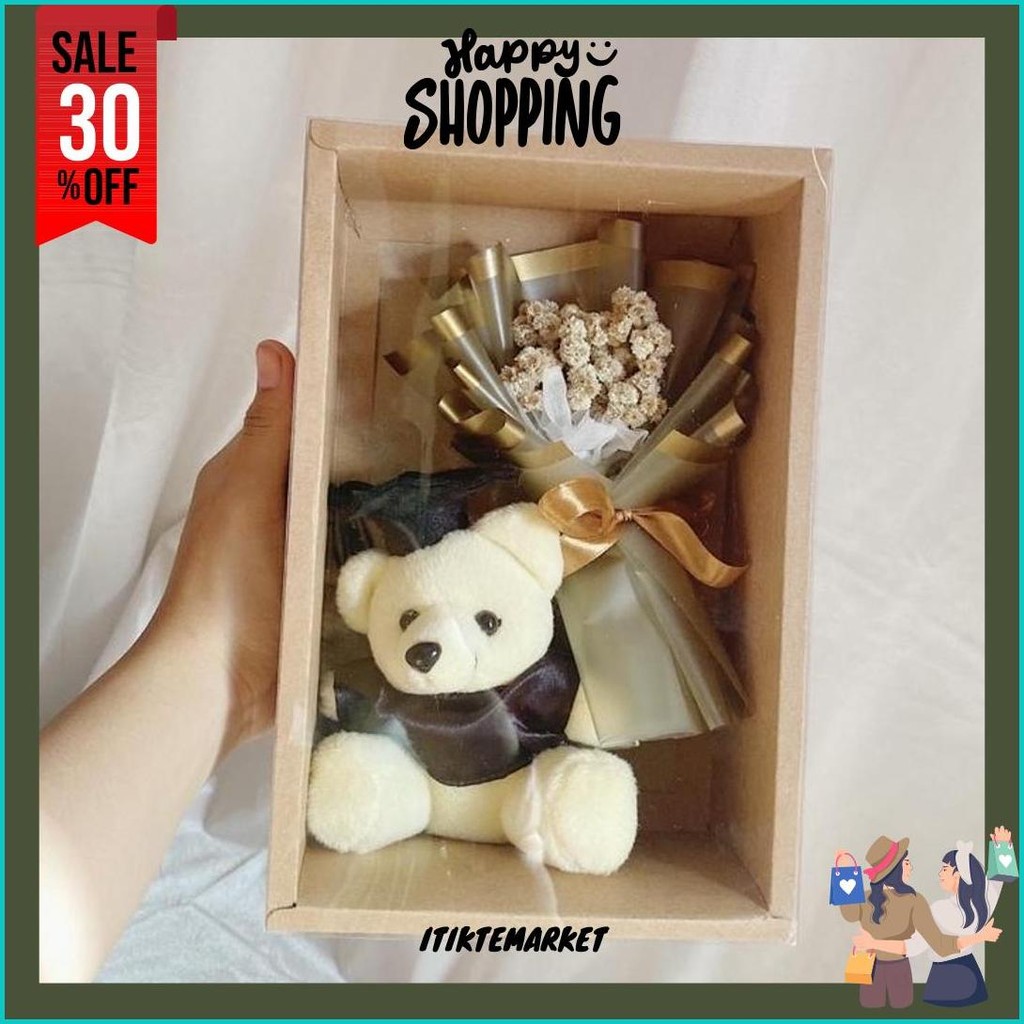 

Paperush.Id [Bx02] Box Buket Boneka Karakter Mini / Hadiah Wisuda Termurah Banget