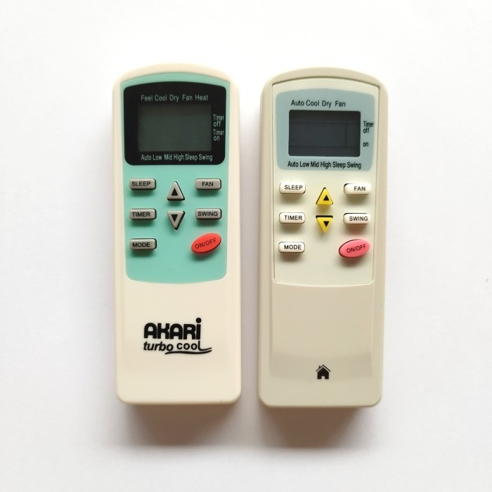 REMOT REMOTE AC AKARI TURBO COOL RC-055T