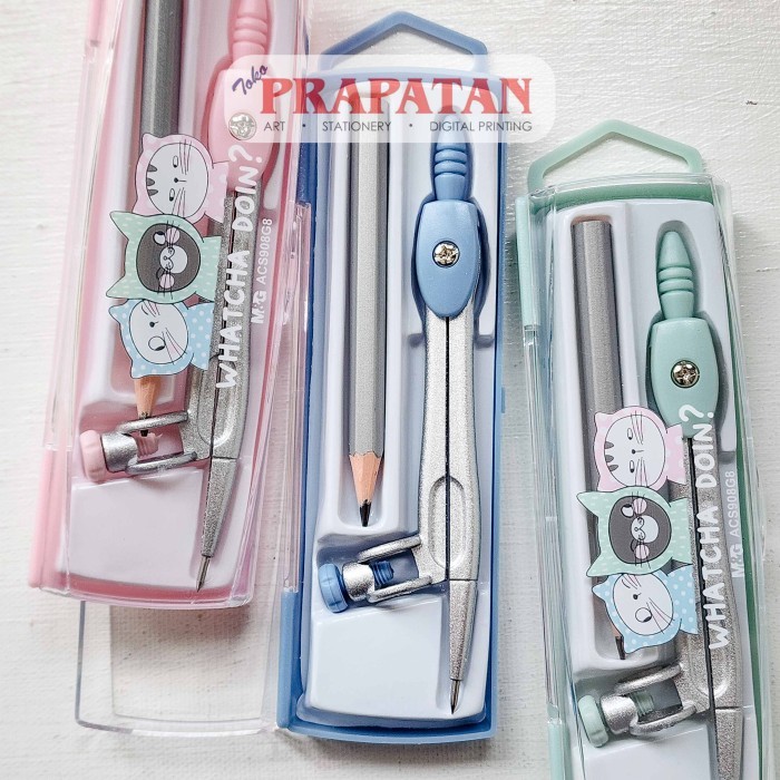 

M&G So Many Cats Mathematical Set ACS908G8 | Jangka Set