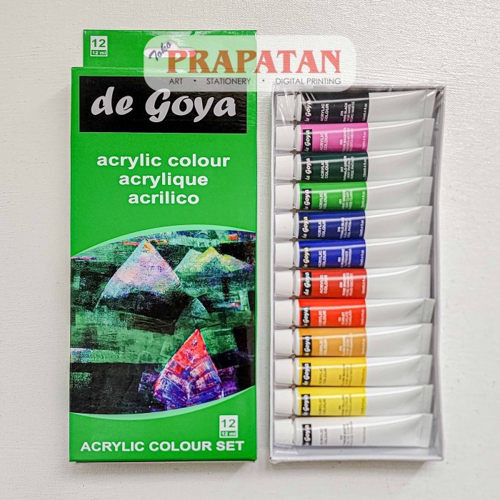 

Cat Akrilik Set De Goya 12x12ml | De Goya Acrylic Set
