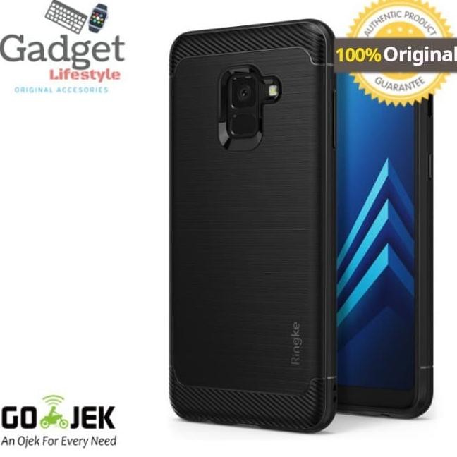 Case Samsung Galaxy A8 & A8 Plus 2018 - Original Ringke Rearth Onyx