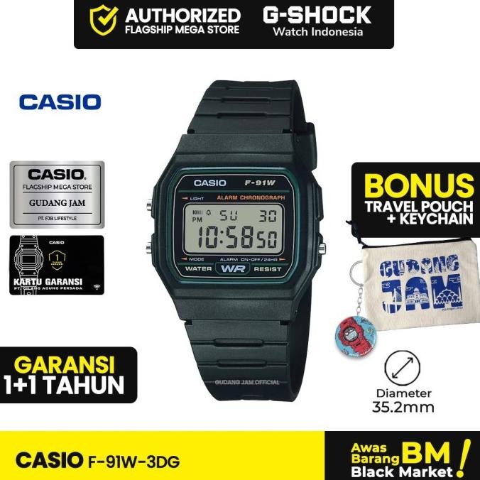 Casio General F-91W-3Dg F-91W F-91 F91W F 91W