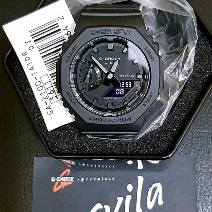Casio G-Shock Gshock Ga 2100 - 1A1 / Ga2100 - 1A1Dr Full Black