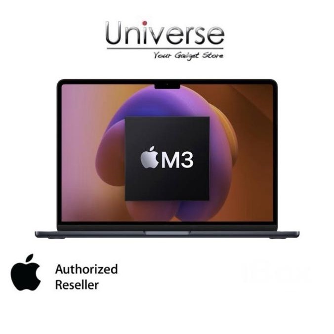 Apple Macbook Air M3 15" Inch 2024 - Garansi Resmi Apple Indonesia Ibox