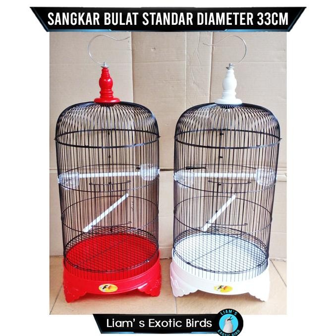 Sangkar Kapsul Sangkar Besi Burung Lovebird Ukuran Standar