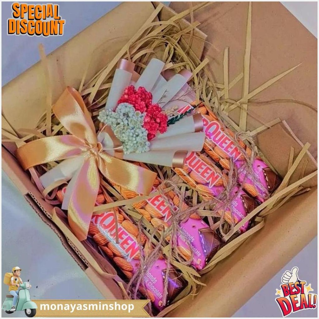 

Hampers Gift Box Coklat Untuk Kado Ulang Tahun / Anniversary / Valentine / Lebaran / Wisuda Terlaris