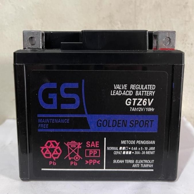 Aki Motor Honda Vario 125, Vario 150 Gtz7S Gs Aki Kering