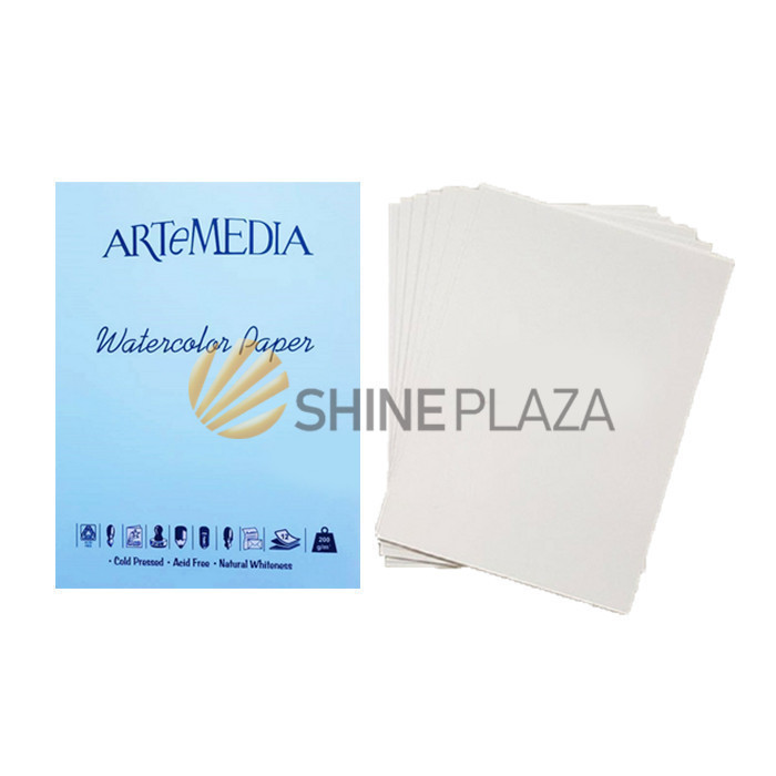

ARTEMEDIA WATERCOLOR PAPER A5 200GR - KERTAS WATER COLOR CAT AIR 200GSM ISI 12 LEMBAR