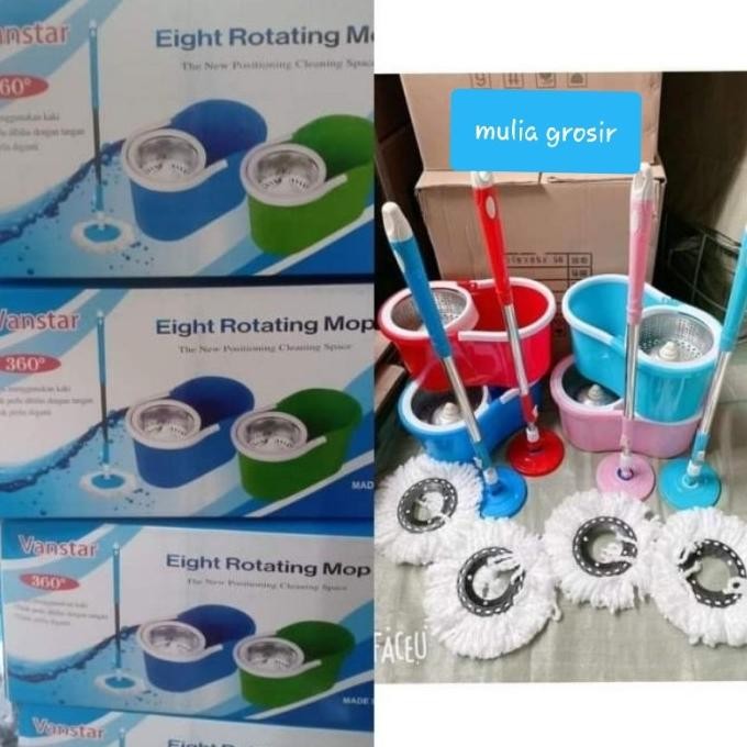 Pel Mop / Spin Mop / Magic Mop Stainless