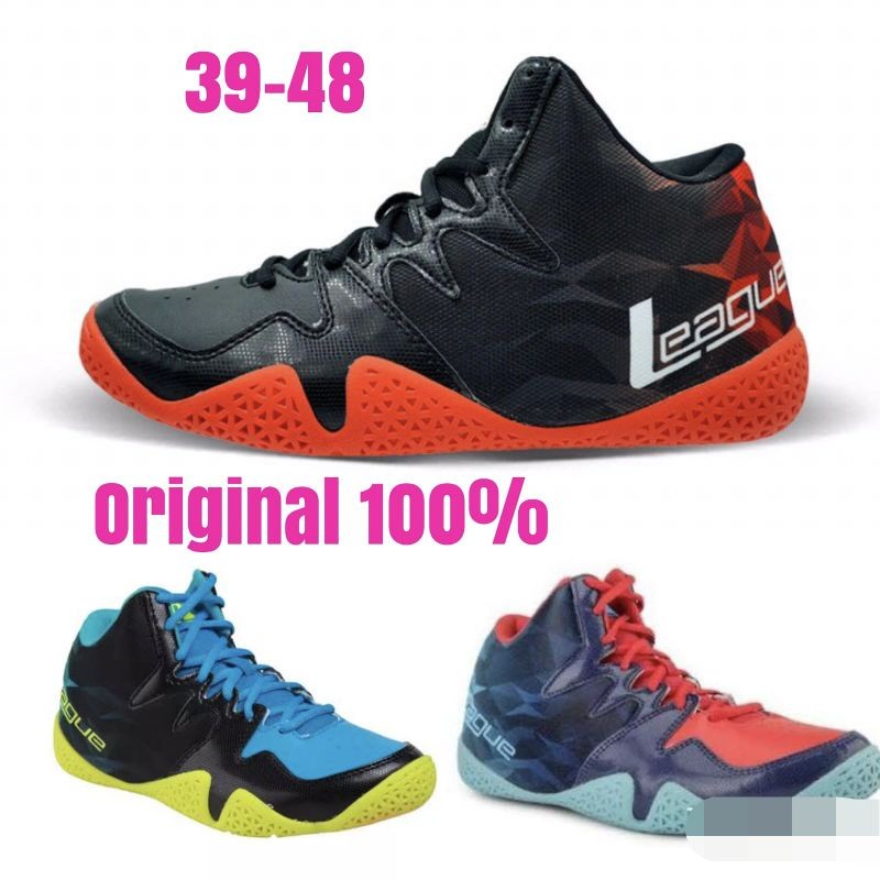 Jual Sepatu Basket League Beast Cowo Original Branded Murah Asli Promo Low Price