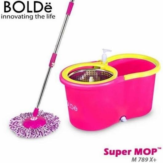 Supermop Bolde M 789X + Putaran Stainless