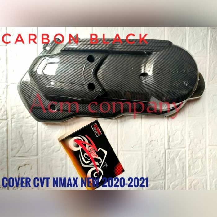 TERMURAH COVER TUTUP CVT MESIN CARBON YAMAHA NMAX NEW 2020 2021- ZORO