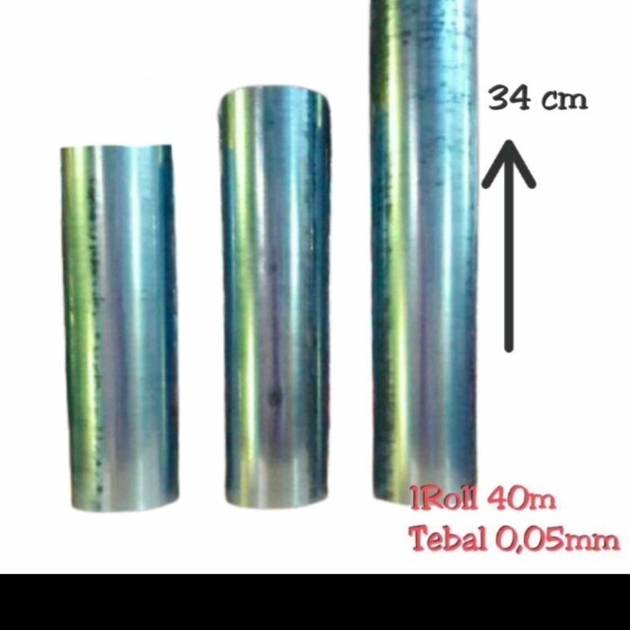 

Sampul Plastik Bening 1 Roll /40Mtr Ukuran Buku A4 34Cm Sampul Lks Sa