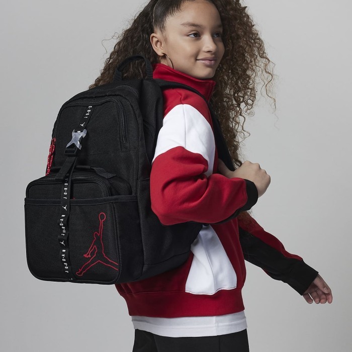 Tas ransel anak Nike jordan backpack with lunchbox