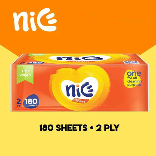 

Miliki Segera Tissue Nice 180 Sheet 2 Ply / Tisu Murah Dfr4