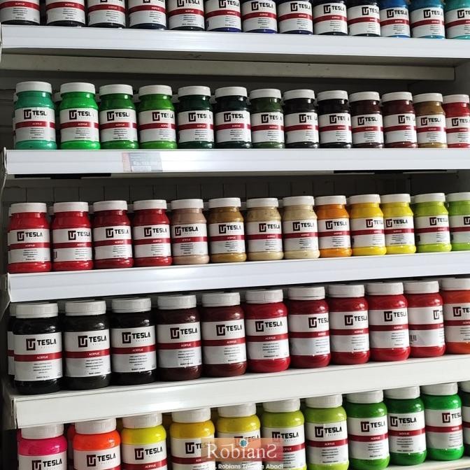 

Cat Lukis / Cat Akrilik - Tesla Acrylic Paint - Uk. 500 ml (Part II)