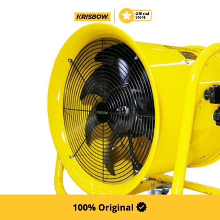 Krisbow 18 inci Blower Ventilator Industrial - Kuning