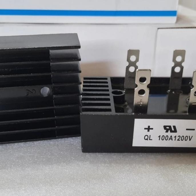 BIG SALE DIODA DIODE BRIDGE 100A 1200V + HEATSINK DIODA KIPROK 100 AMPERE 1200V 
