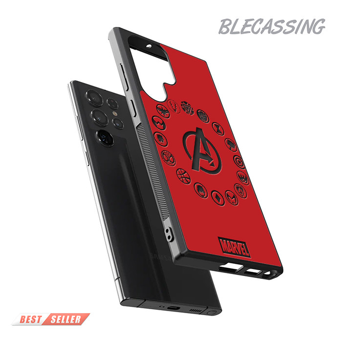 Hardcase Casing Samsung Galaxy S25 S24 S23 S22 S21 S20 FE Plus Ultra 5G Marvel BC827 Case Cover