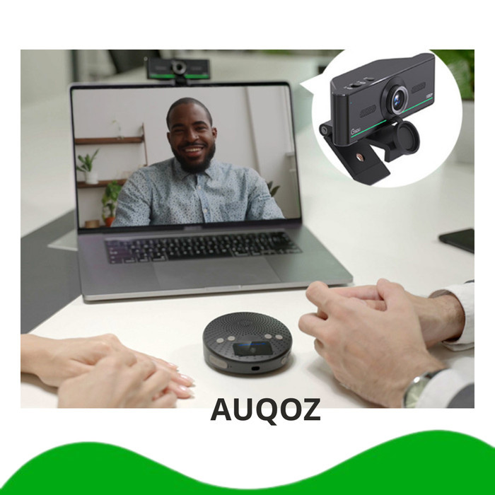 AUQOZ True AI Bluetooth Speaker - Conference Mic Meeting