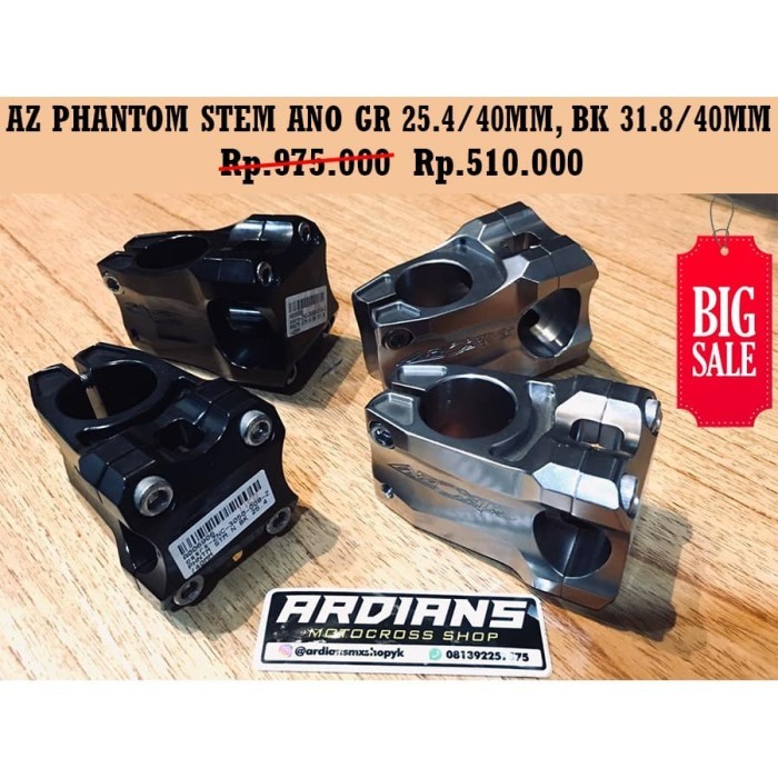 Sale Stem Azonic Sepeda Bmx Mtb