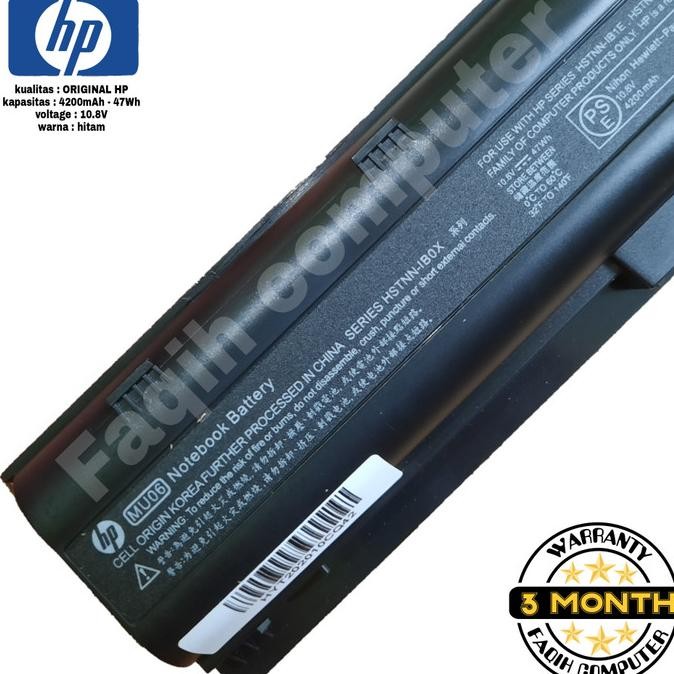 Baterai Laptop HP Pavilion G4 Series Original Terlaris