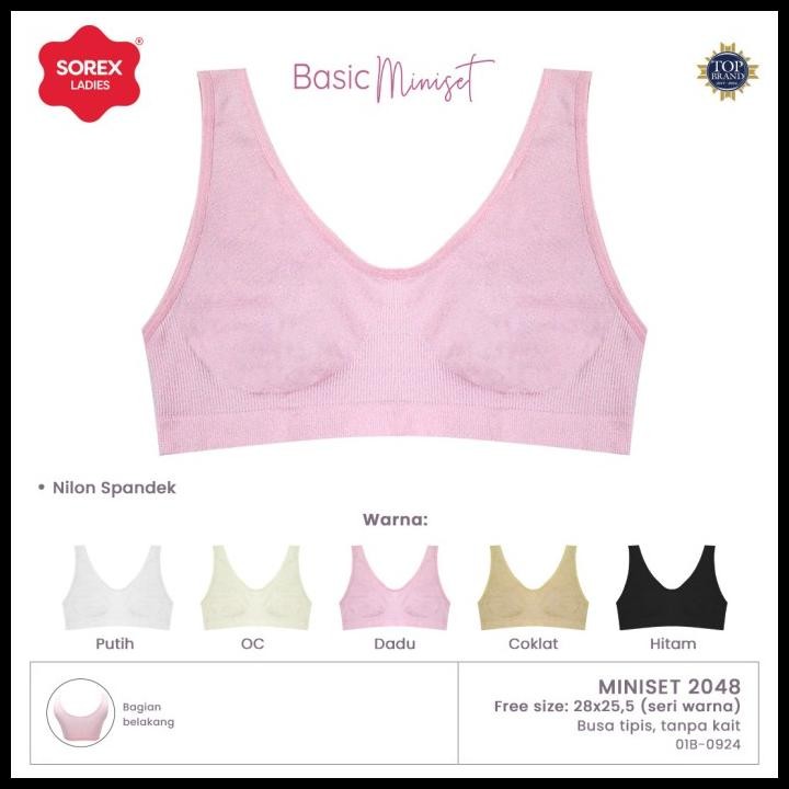 Promo Sorex Miniset Bra Rajut Bh Abg Anak Remaja Dewasa - 2048 ; 2049 Good Quality