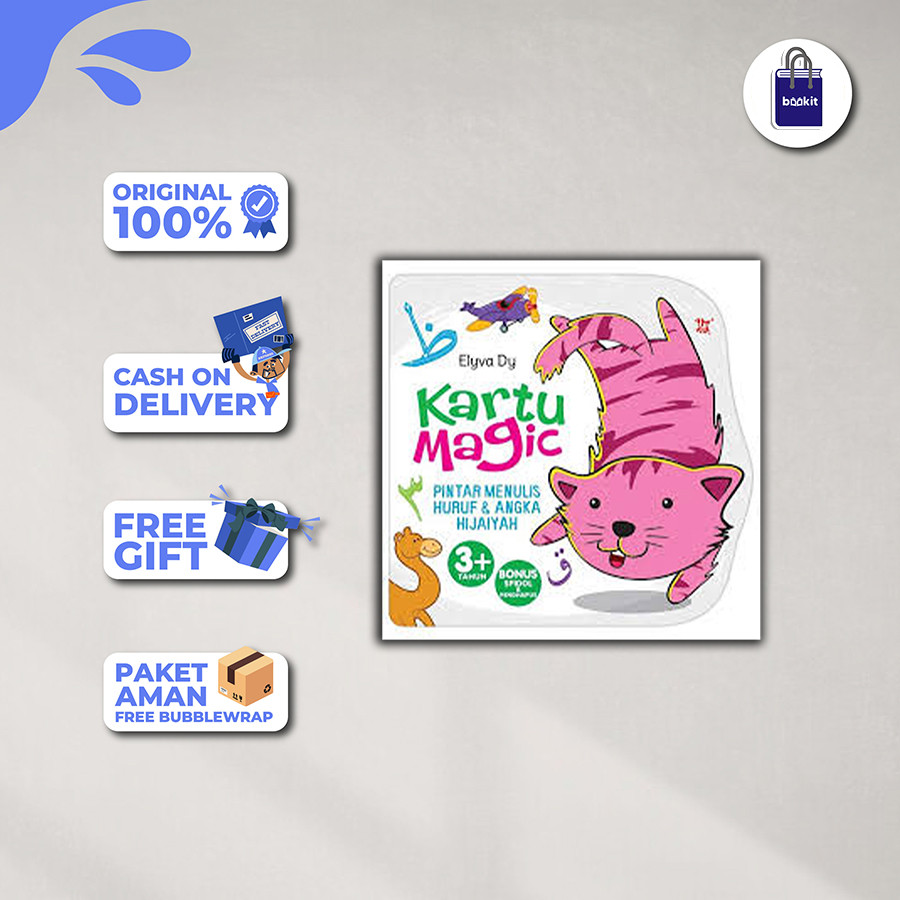 KARTU MAGIC PINTAR MENULIS HURUF & ANGKA HIJAIYAH