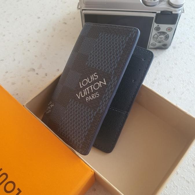 

CARD WALLET DOMPET KARTU HOLDER KULIT ASLI Iv BUKU POCKET