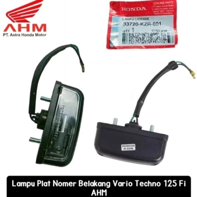 BEST LAMPU LICENSE PLAT NO OR SPAKBOR BELAKANG VARIO 125 FI OLD 2012-2015 ORIGINAL AHM