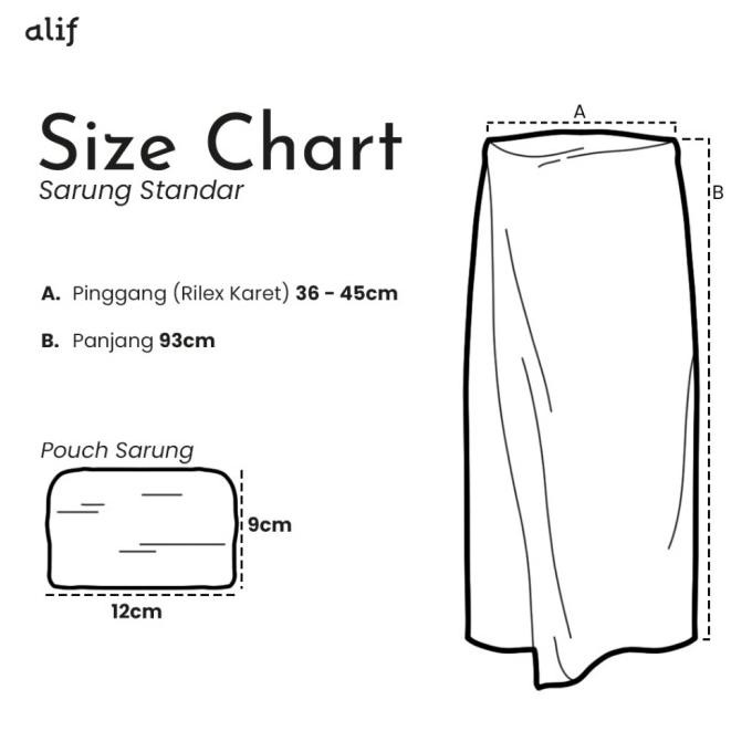 ALIF AMMAR COLLECTION SARUNG INSTAN DEWASA