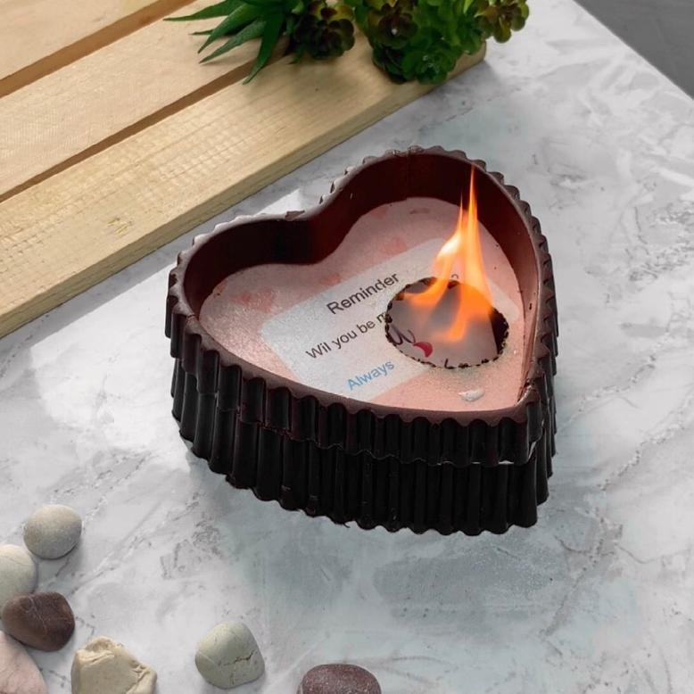 

fh-46 CHO-CWEET BURN AWAY CHOCOLATE Coklat Valentine | Burn Away Cake | Flamming Cake | Coklat Viral Sale