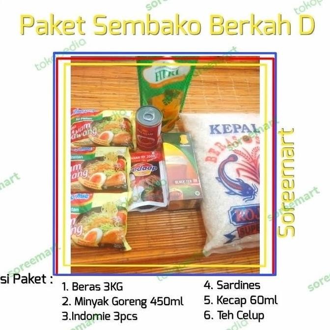 

Paket Sembako Berkah D Sembako Pekanbaru