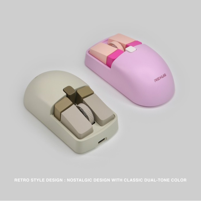 Mouse Office Rexus QB400 / Rexus QB-400 Mouse Wireless Bluetooth Recharge