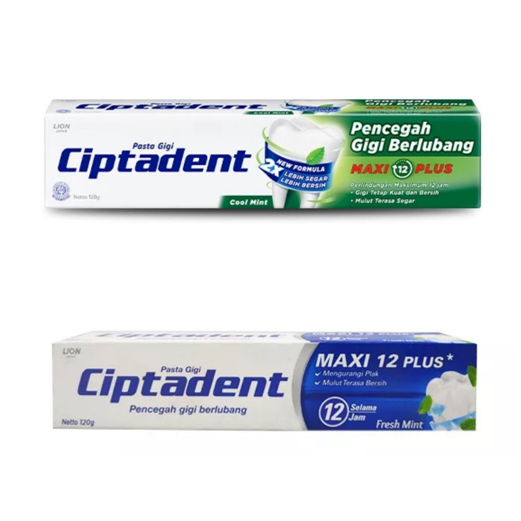 

Dapatkan Ciptadent Pasta Gigi Pencegah Gigi Berlubang Maxi 12 Fresh Mint 75 G Bmn2