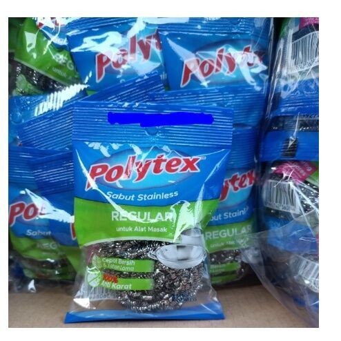 

Harga Spesial Sabut Stainles Polytex Anti Karat Snm71