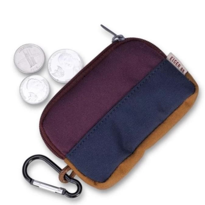 Dompet Koin Wanita Eiger Gals Coin Wallet - Dompet Kartu dengan Carabiner L82BJ