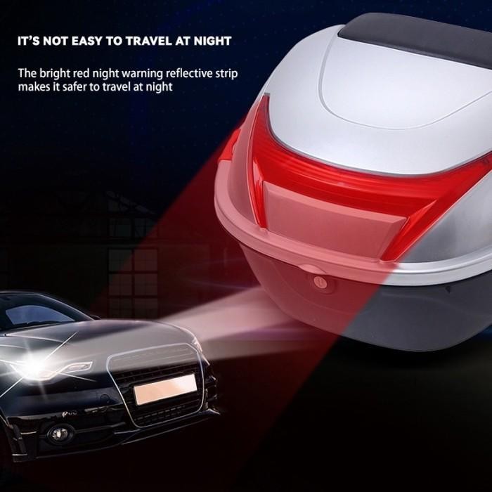 EPIC FINDS BOX MOTOR BELAKANG, BAGASI MOTOR, HELM SEPEDA MOTOR BAGASI