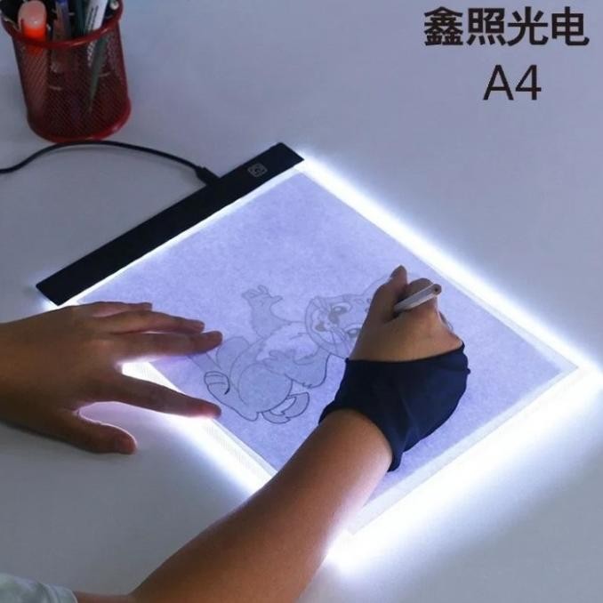 

Graphics LED Stencil Drawing Board A4 Size with Three-Level Dimming