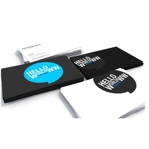 

Ready Kartu Nama Linen 2 Sisi